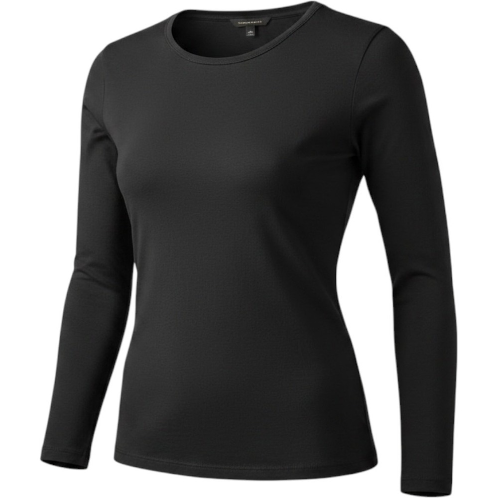 Banana Republic Womens Black Long Sleeve Crew Neck Sweater Small Solid